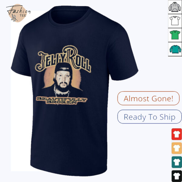 Jelly Roll Beautifully Broken Stagecoach Indio Calif Event 2025 T shirts