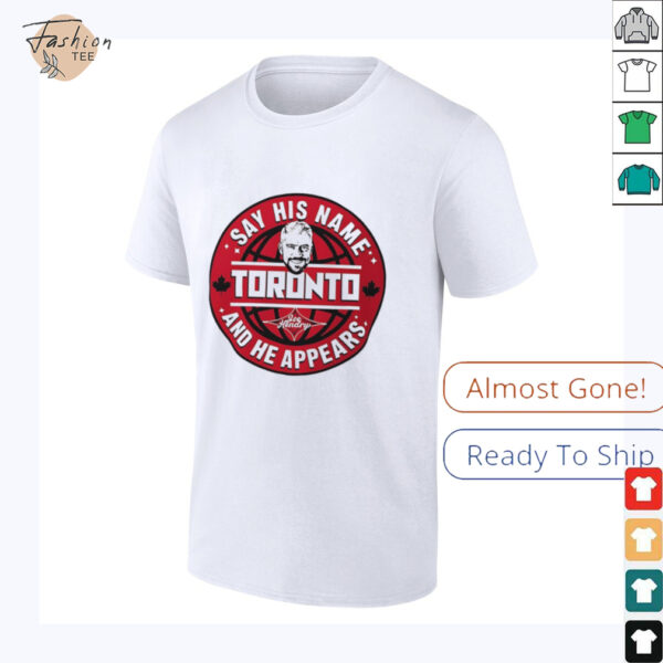 Joe Hendry Say His Name Toronto shirt