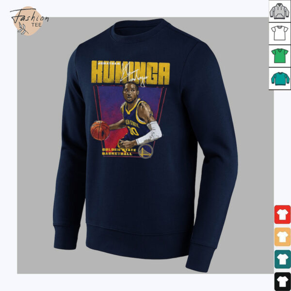 Jonathan Kuminga Golden State Warriors basketball player premiere signature shirt