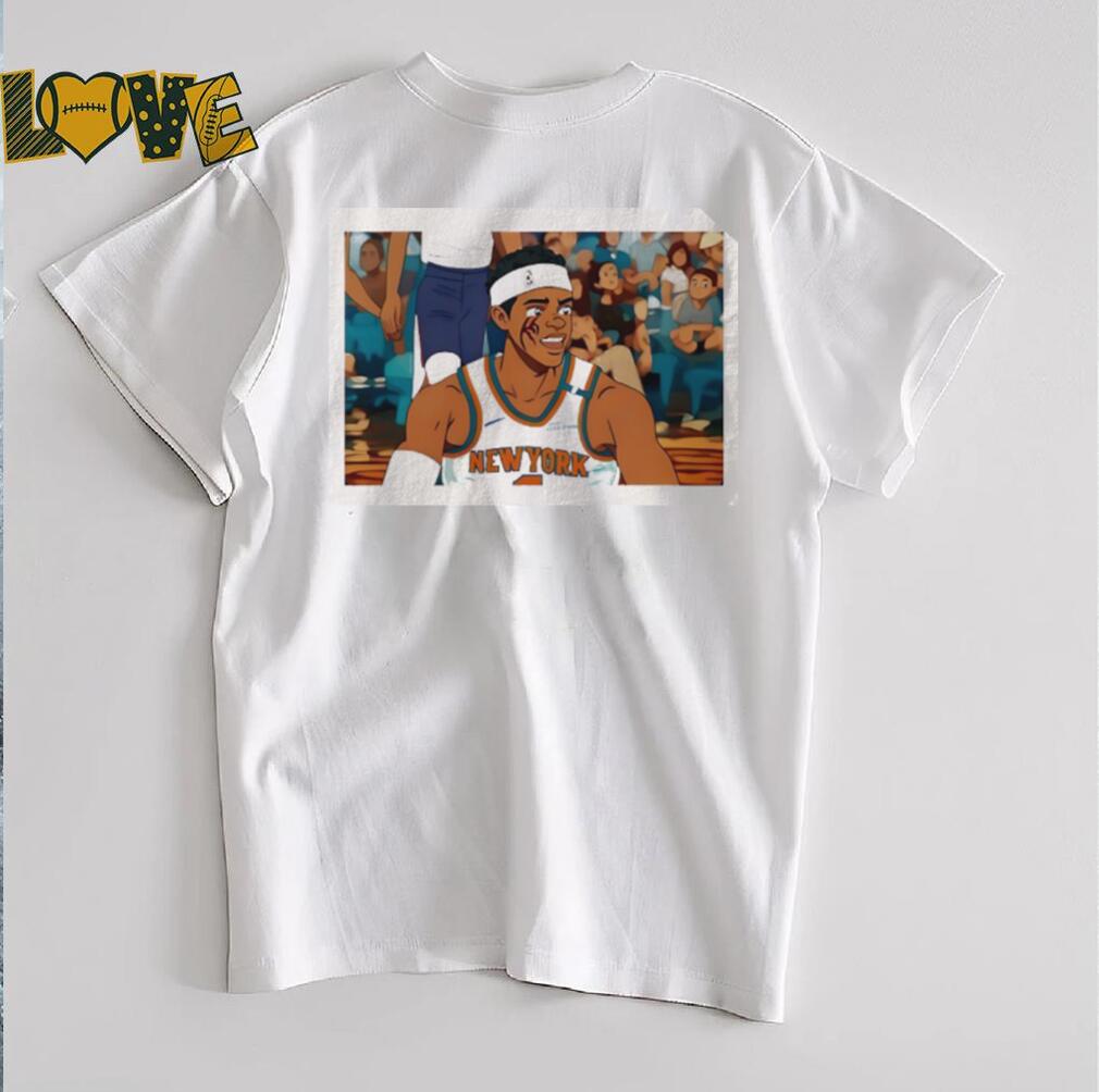 Josh Hart New York Knicks Takes Elbow From Kornet anime shirt Josh Hart New York Knicks Takes Elbow From Kornet anime shirt