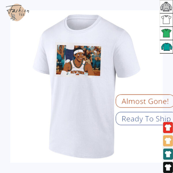 Josh Hart New York Knicks Takes Elbow From Kornet anime shirt