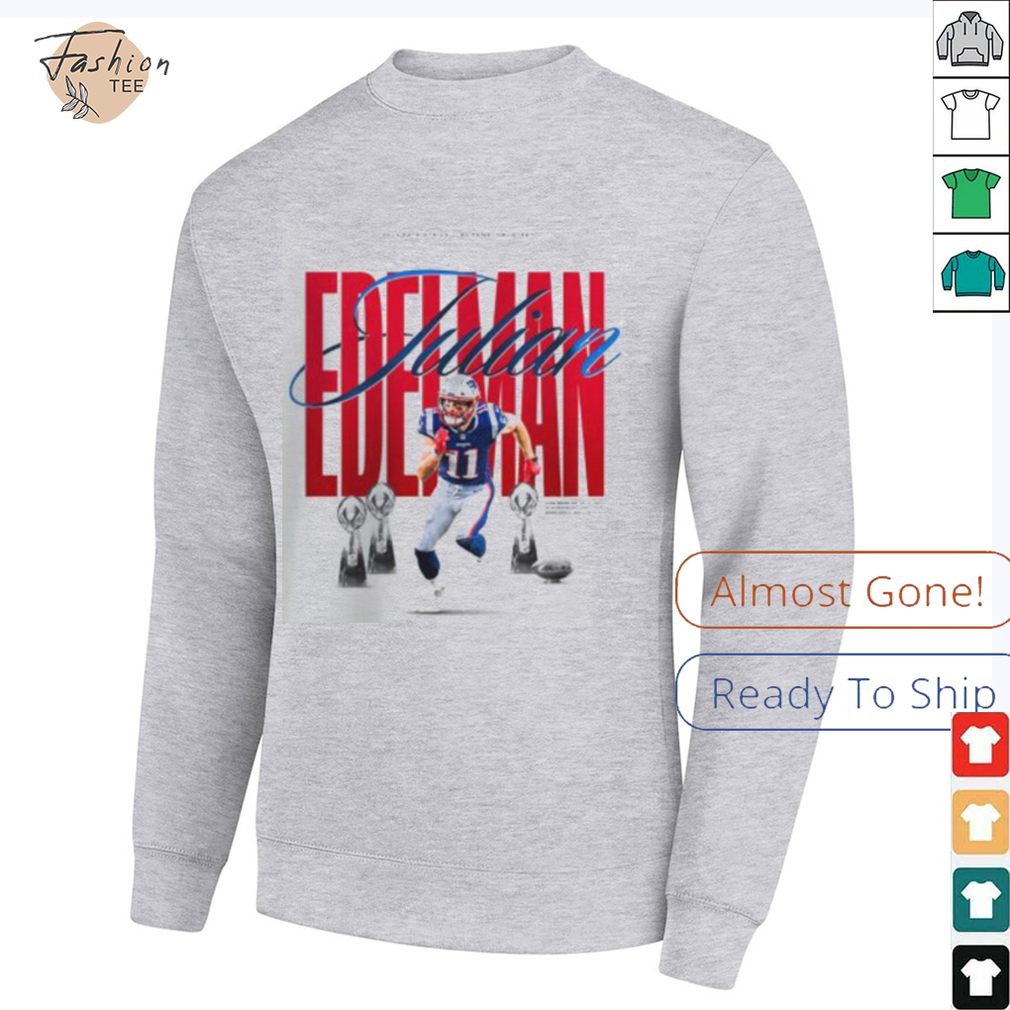 Julian Edelman 2025 Patriots Hall Of Fame Inductee Wide Recevier 3x Super Bowl Champion MVP NFL Unisex T Shirt Julian Edelman 2025 Patriots Hall Of Fame Inductee Wide Recevier 3x Super Bowl Champion MVP NFL Unisex T Shirt