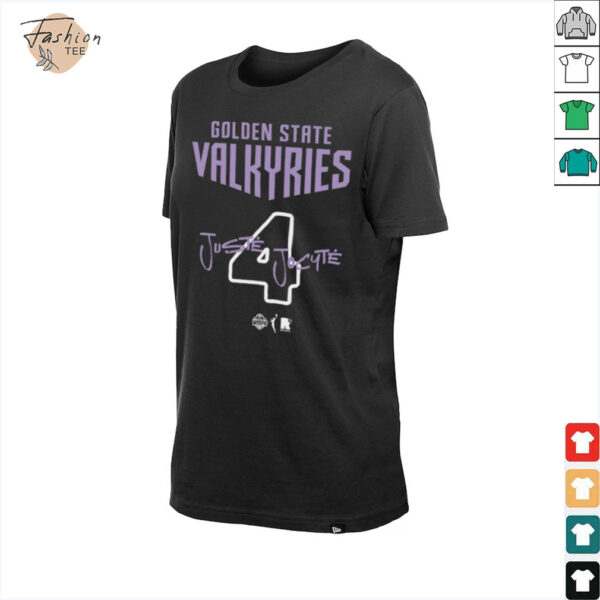 Justė Jocytė Golden State Valkyries round21 Unisex Name & Number T Shirt