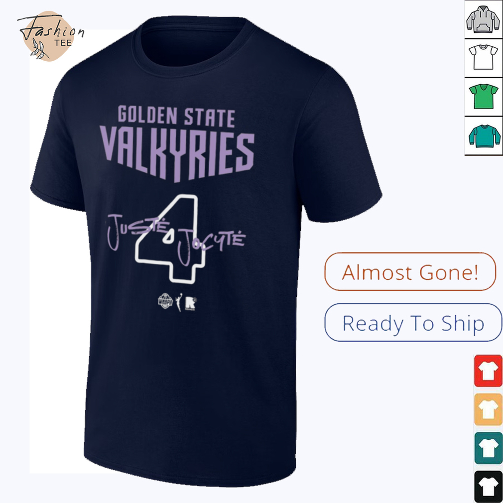 Justė Jocytė Golden State Valkyries round21 Unisex Name & Number T Shirt Justė Jocytė Golden State Valkyries round21 Unisex Name & Number T Shirt