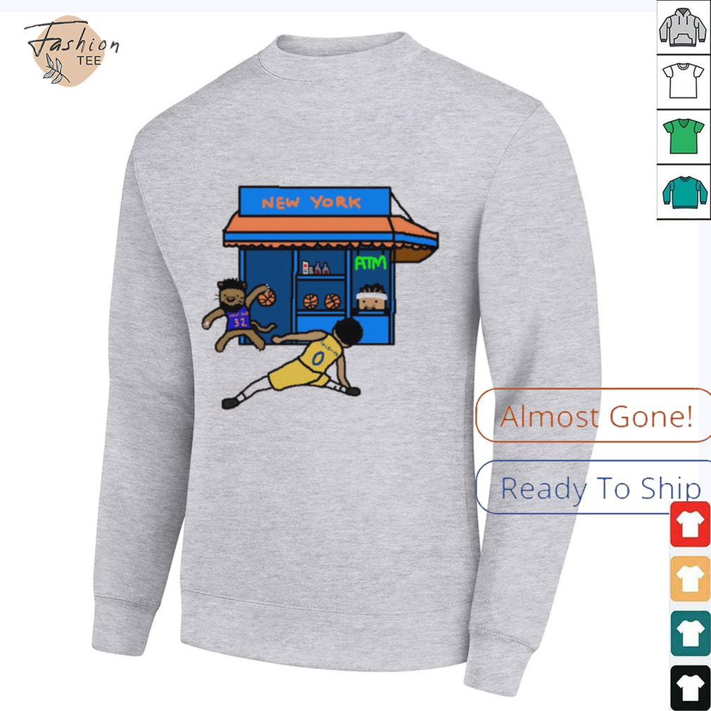 Karl Anthony Towns Bodega KAT vs Tyrese Haliburton cartoon shirt Karl Anthony Towns Bodega KAT vs Tyrese Haliburton cartoon shirt