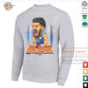 Karl Anthony Towns NBA New York Knicks player basketball caricatures shirt