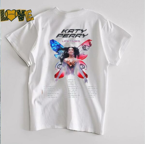 Katy Perry Lifetime Tour 2025 T Shirt