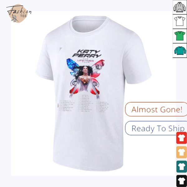 Katy Perry Lifetime Tour 2025 T Shirt