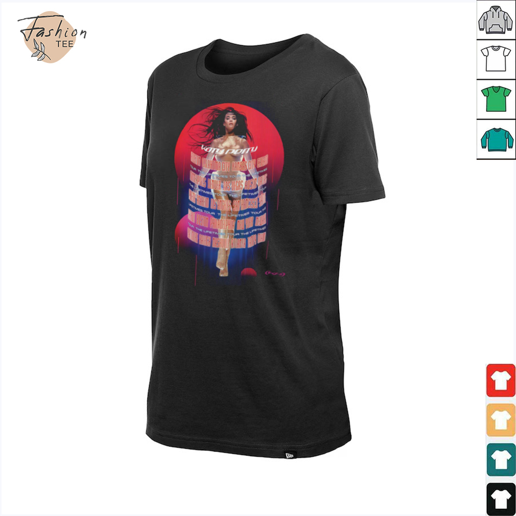 Katy Perry Lifetimes Tour 2025 Poster Schedule Location Unisex T Shirt Katy Perry Lifetimes Tour 2025 Poster Schedule Location Unisex T Shirt