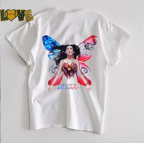 Katy Perry The Lifetimes Tour 2025 Butterfly Tee Schedule Two Sides Unisex T Shirt
