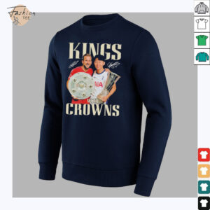 King With Crowns Son Heung Min x Harry Kane Signatures T shirts
