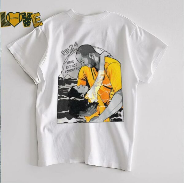 Kobe Bryant and Gianna Rip 24 gone but not forgotten shirt