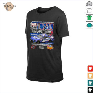 Kyle Larson Checkered Flag Sports 2025 Xfinity Series Andy's Frozen Custard 300 Race Winner T Shirt