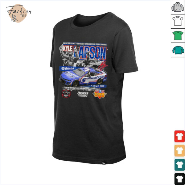 Kyle Larson Checkered Flag Sports 2025 Xfinity Series Andy’s Frozen Custard 300 Race Winner T Shirt