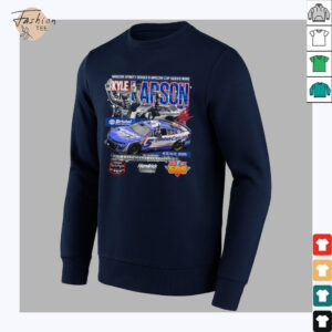Kyle Larson Checkered Flag Sports 2025 Xfinity Series Andy's Frozen Custard 300 Race Winner T Shirt