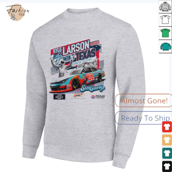 Kyle Larson Checkered Flag Sports 2025 Xfinity Series Andy’s Frozen Custard 300 Race Winner shirt