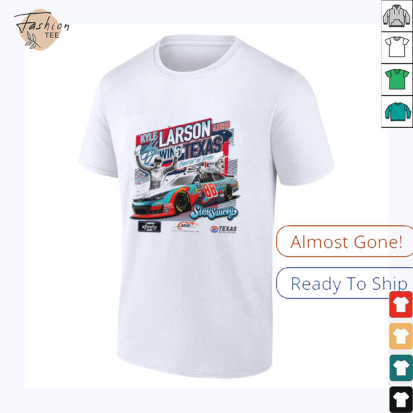 Kyle Larson Checkered Flag Sports 2025 Xfinity Series Andy’s Frozen Custard 300 Race Winner shirt