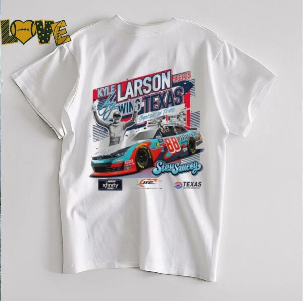 Kyle Larson Checkered Flag Sports 2025 Xfinity Series Andy’s Frozen Custard 300 Race Winner shirt