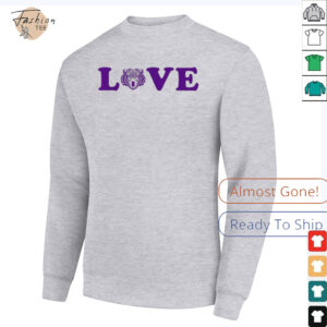 LSU Tigers love purple shirt