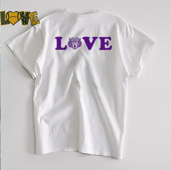 LSU Tigers love purple shirt