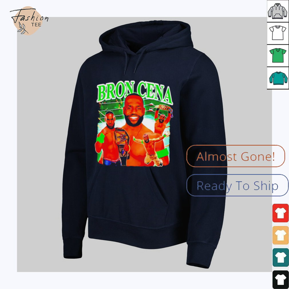 LeBron James WWE Bron Cena graphic shirt LeBron James WWE Bron Cena graphic shirt