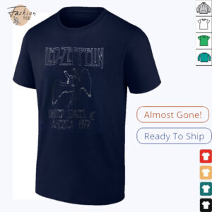 Led Zeppelin 1977 Vintage Rock Band T Shirt
