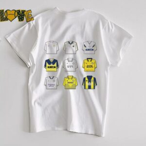 Leeds United FC tee history T shirt