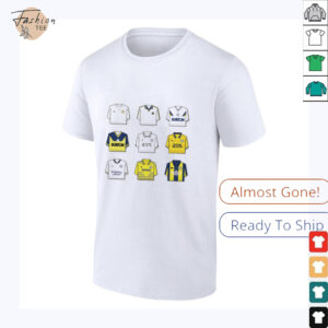 Leeds United FC tee history T shirt