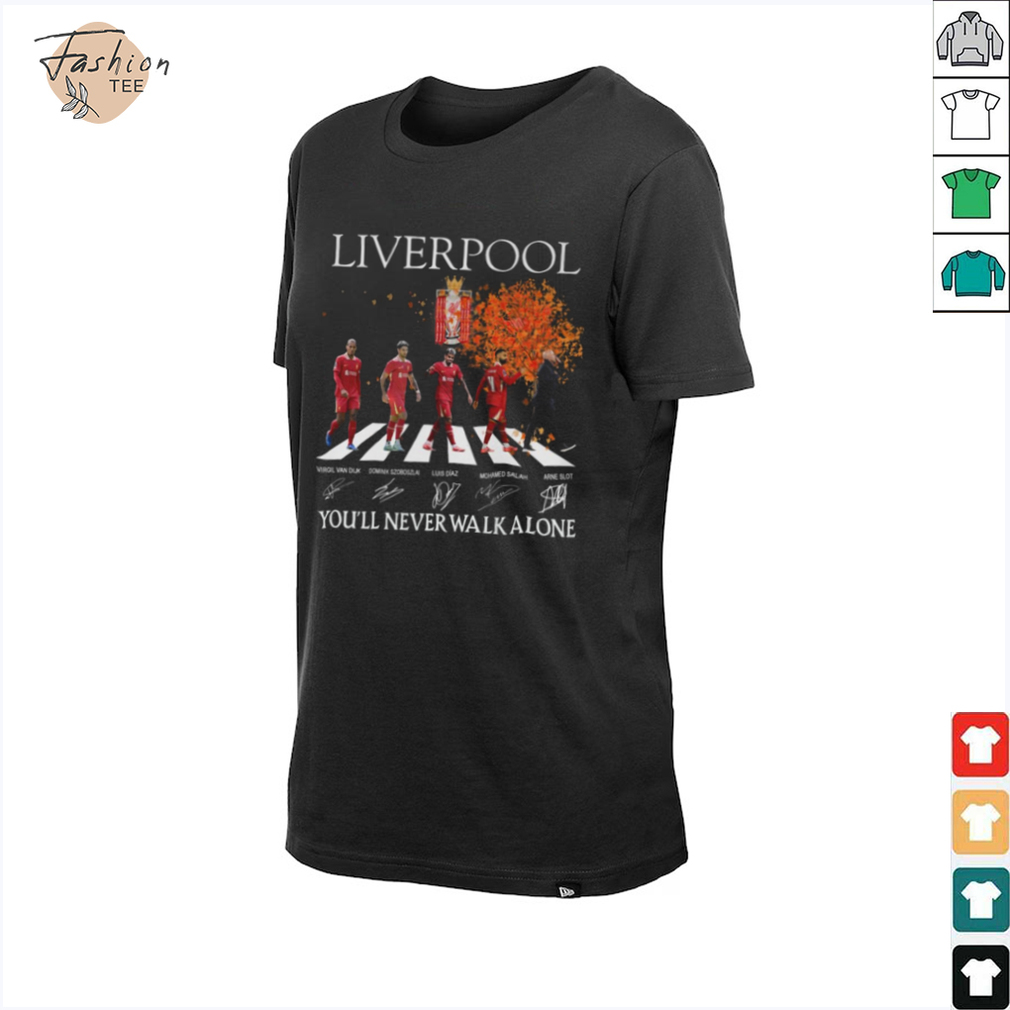 Liverpool You ll Never Walk Alone Signature Unisex T Shirt Liverpool You ll Never Walk Alone Signature Unisex T Shirt