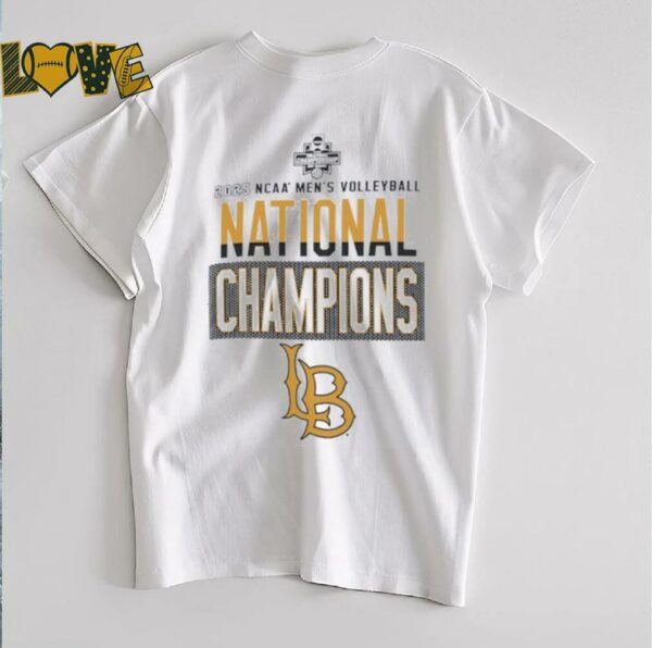 Long Beach State NCAA Men’s Volleyball National Champions 2025 shirt