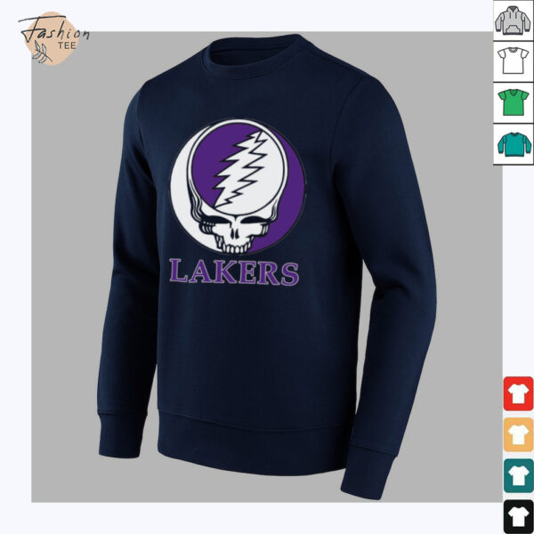 Los Angeles Lakers Grateful Dead logo shirt