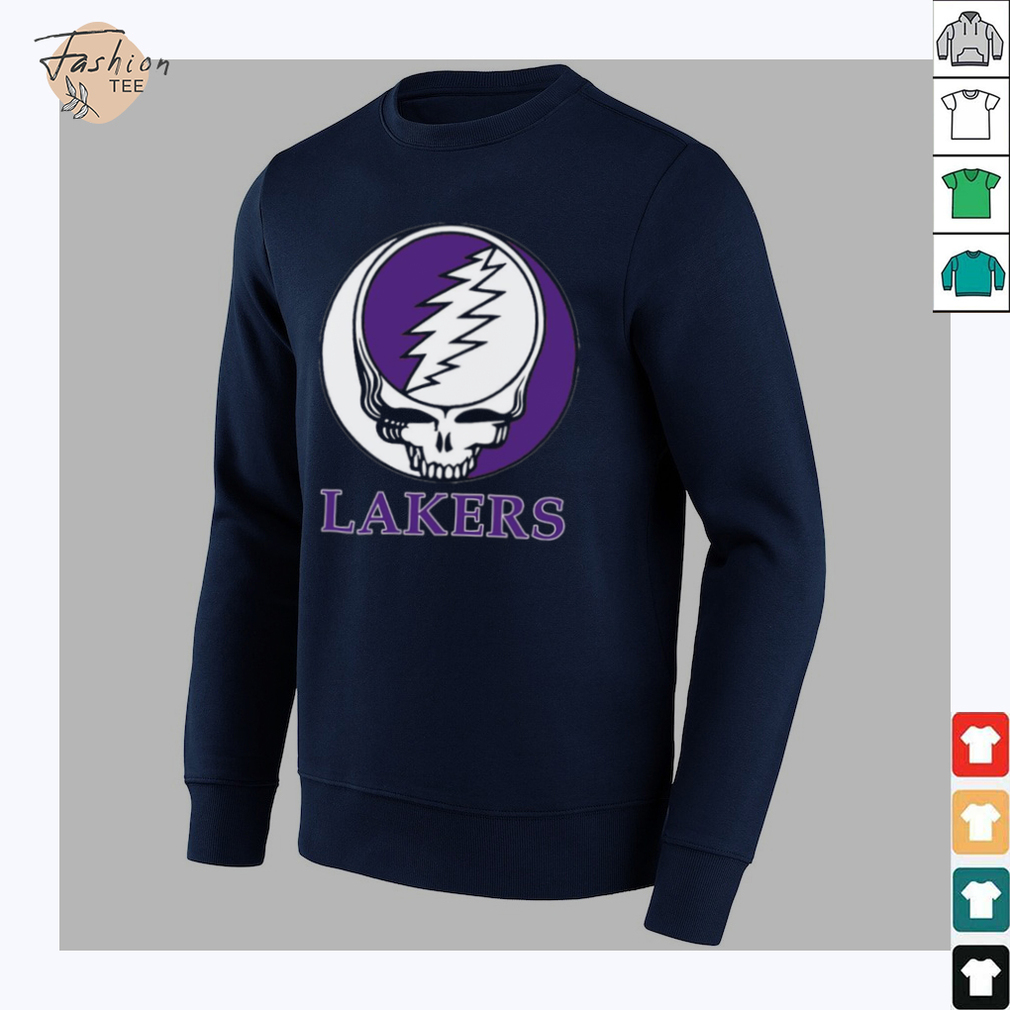 Los Angeles Lakers Grateful Dead logo shirt Los Angeles Lakers Grateful Dead logo shirt