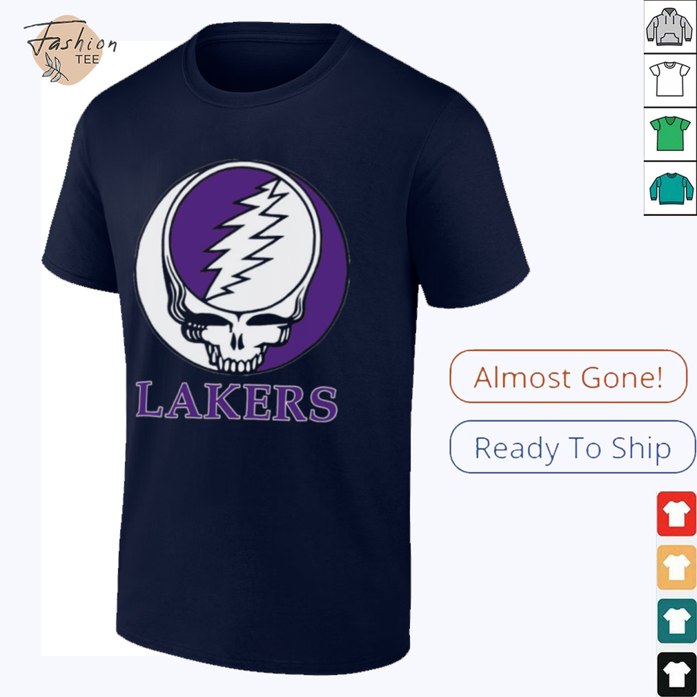 Los Angeles Lakers Grateful Dead logo shirt Los Angeles Lakers Grateful Dead logo shirt