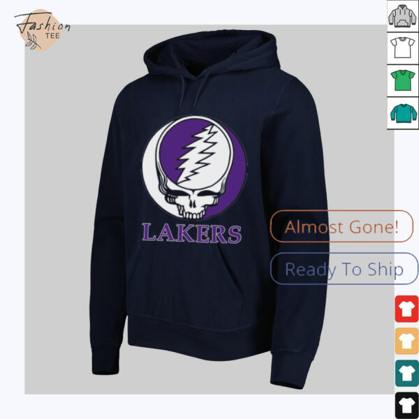 Los Angeles Lakers Grateful Dead logo shirt