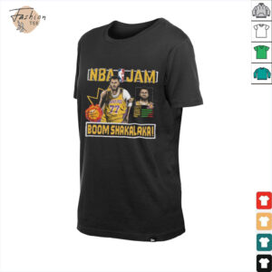 Luka Doncic Los Angeles Lakers Homage NBA Jam Tri Blend Unisex T Shirt