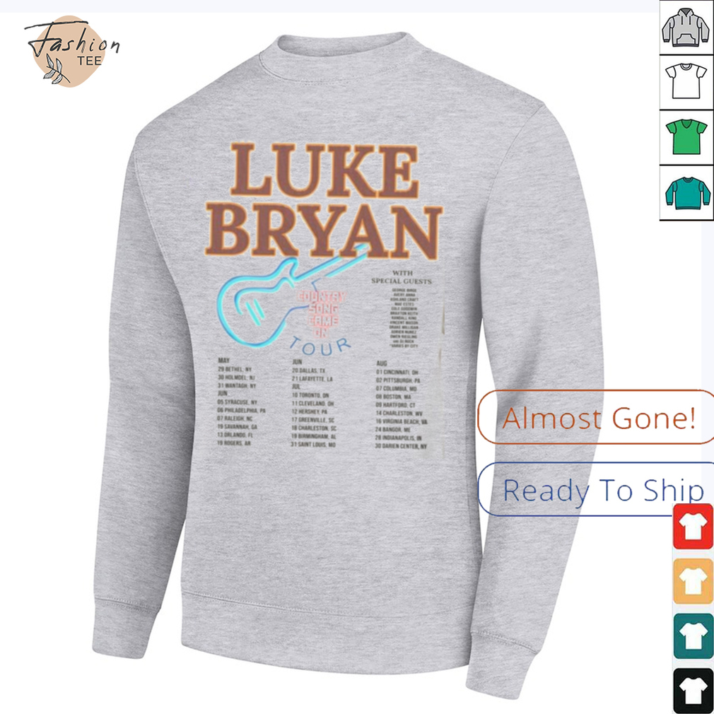 Luke Bryan Song Came On Tour 2025 T Shirt Luke Bryan Song Came On Tour 2025 T Shirt