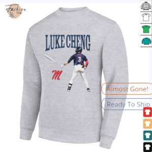 Luke Cheng Ole Miss Baseball T Shirt