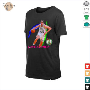 Luke Kornet Boston Celtics Basketball NBA Playoffs 2025 lightning shirt