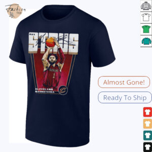 Max Strus Cleveland Cavaliers basketball player premiere signature shirt