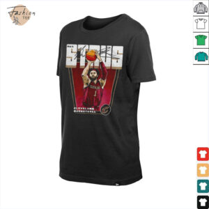 Max Strus Cleveland Cavaliers basketball player premiere signature shirt
