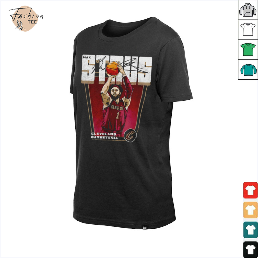 Max Strus Cleveland Cavaliers basketball player premiere signature shirt Max Strus Cleveland Cavaliers basketball player premiere signature shirt