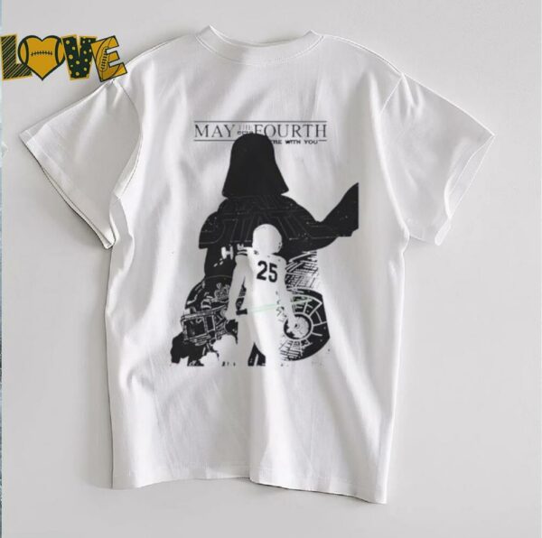 May the Fourth Be With You Star Wars Day with Mississippi State Football 2025 shirt