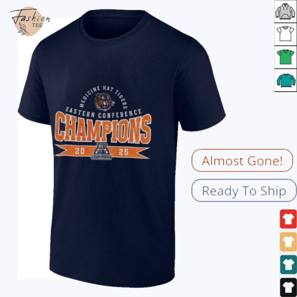 Medicine Hat Tigers 2025 WHL Eastern Conference Champions shirt