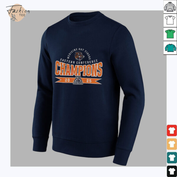 Medicine Hat Tigers 2025 WHL Eastern Conference Champions shirt