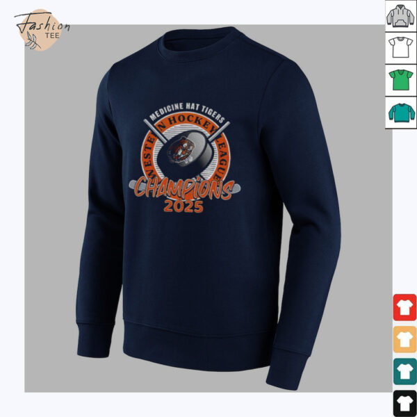 Medicine Hat Tigers Western Hockey League Champions 2025 t shirt