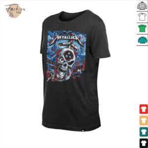 Metallica M72 Nashville Event Poster North American Tour 2025 Schedule Location Unisex T Shirt
