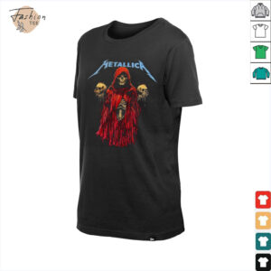 Metallica M72 North American Tour 2025 Schedule Skeleton Witch I Am The Blood I Am Release Two Sided Unisex T Shirt