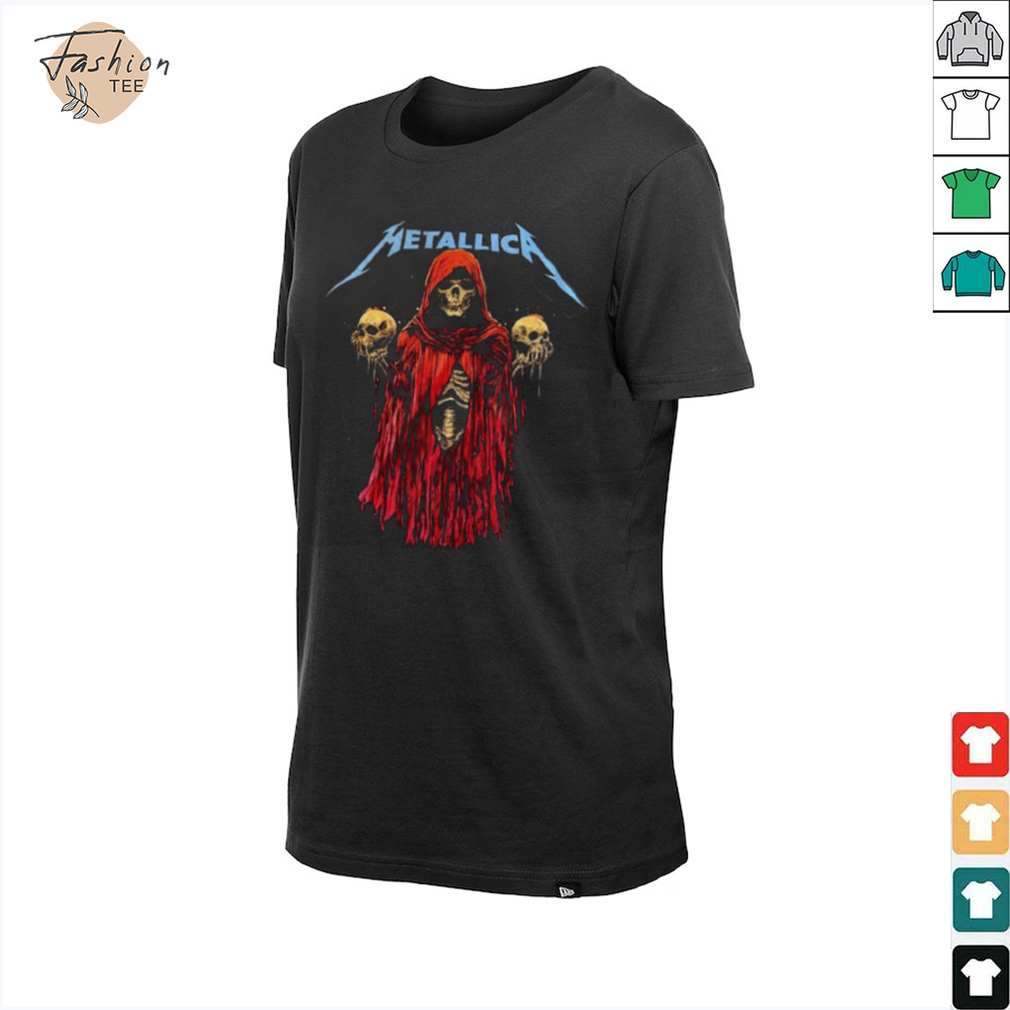 Metallica M72 North American Tour 2025 Schedule Skeleton Witch I Am The Blood I Am Release Two Sided Unisex T Shirt Metallica M72 North American Tour 2025 Schedule Skeleton Witch I Am The Blood I Am Release Two Sided Unisex T Shirt