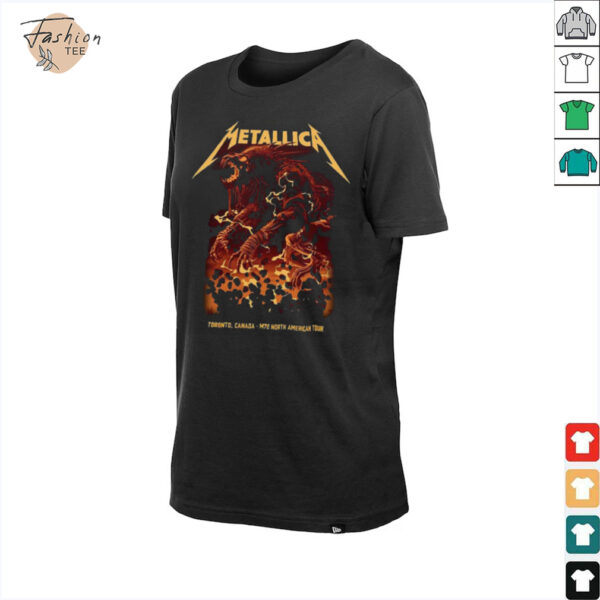 Metallica M72 Toronto Canada Night 2 At Rogers Centre On April 26 2025 M72 North American Tour Two Sided Unisex T Shirt