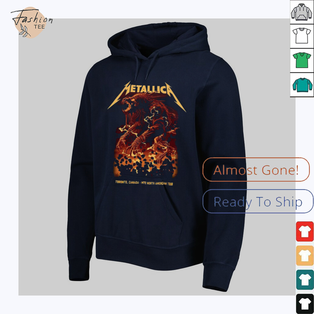 Metallica M72 Toronto Canada Night 2 At Rogers Centre On April 26 2025 M72 North American Tour Two Sided Unisex T Shirt Metallica M72 Toronto Canada Night 2 At Rogers Centre On April 26 2025 M72 North American Tour Two Sided Unisex T Shirt